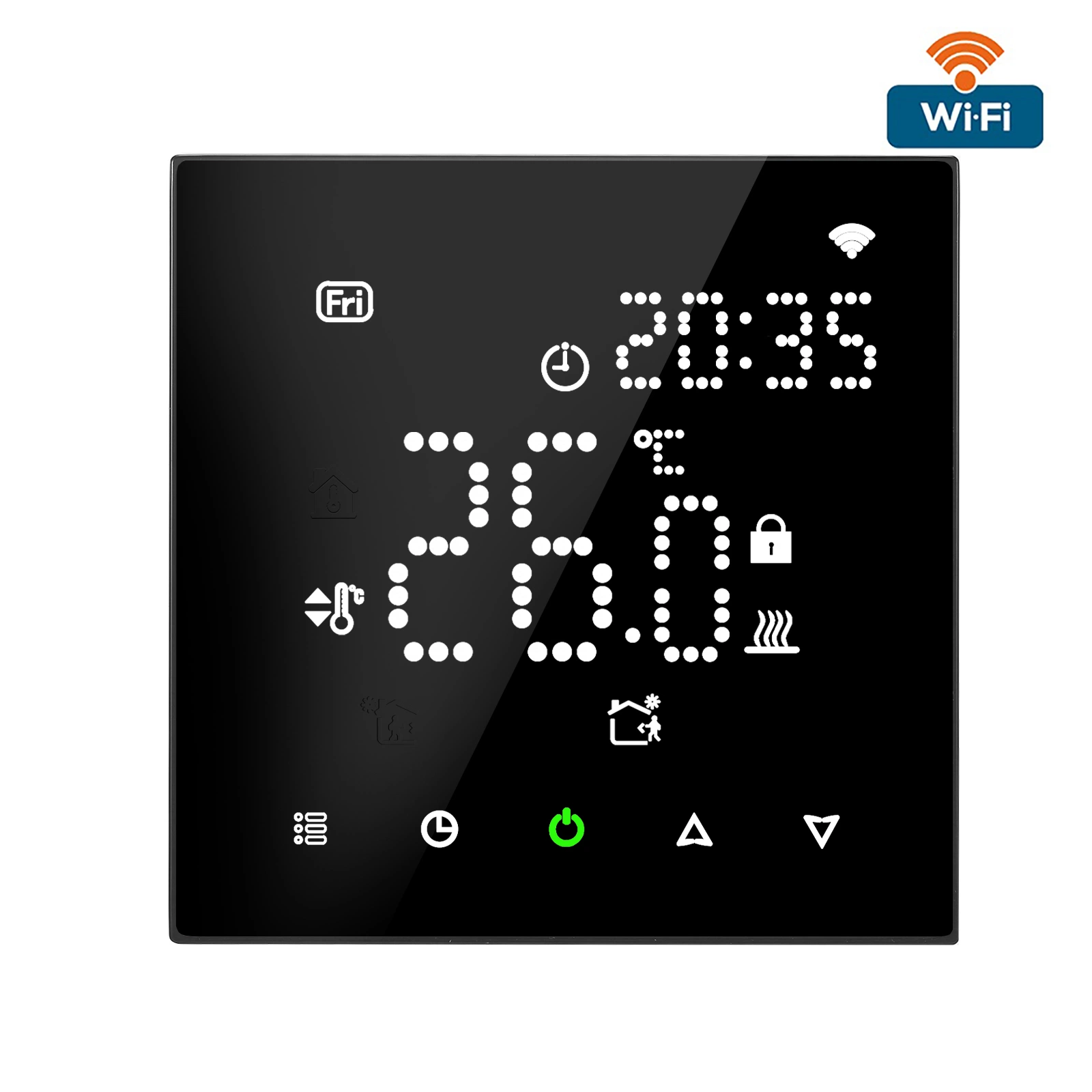 Termostato Smart Tuya WiFi Suelo de control digital de temperatura de la sala programable Termostato de calefacción