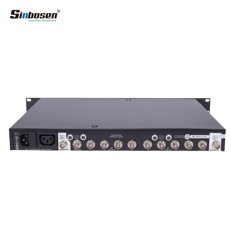 Sinbosen Professional Wireless Microphone System A845 Stage Wireless Antenna Amplifier