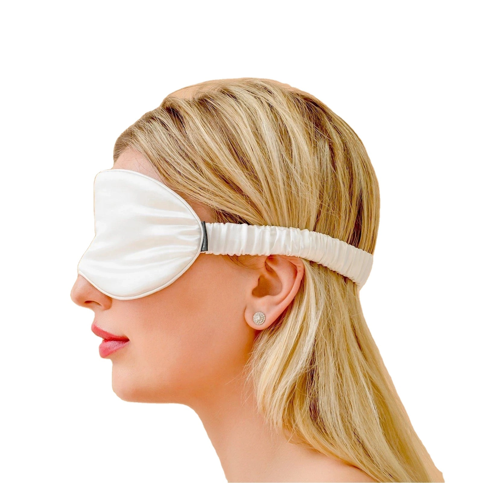 Ice Feeling 16 19 22mm Girls 100% Real Natural Mulberry Silk Sleeping Eye Mask