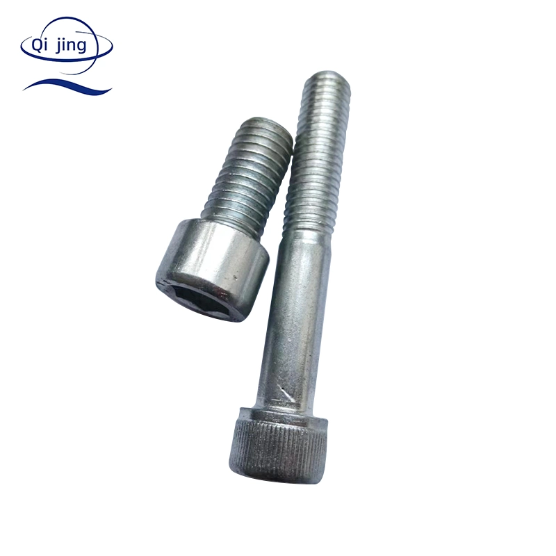 Facory Manufacured DIN 912 cabeza hexagonal de acero al carbono Tornillo tornillo hex.