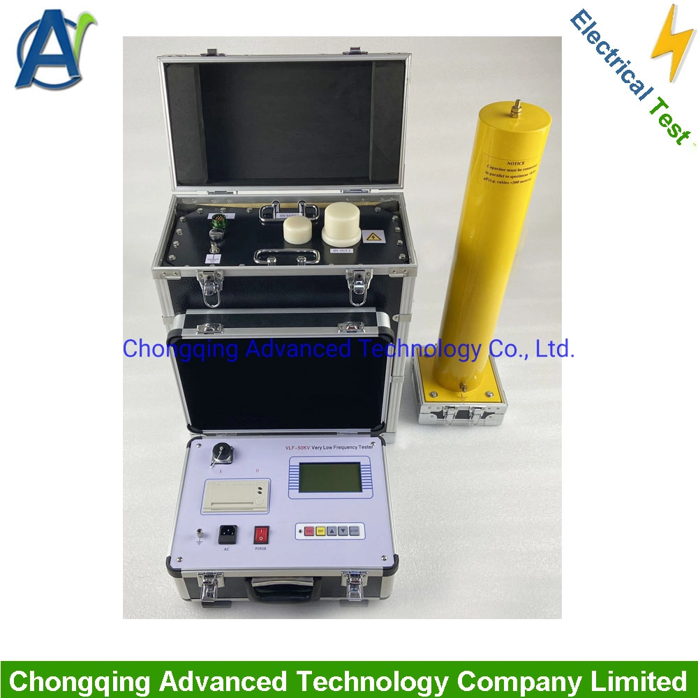 Vlf 80kv Very Low Frequency AC Hipot Test Equipment for Cable Withstand Voltage Testing