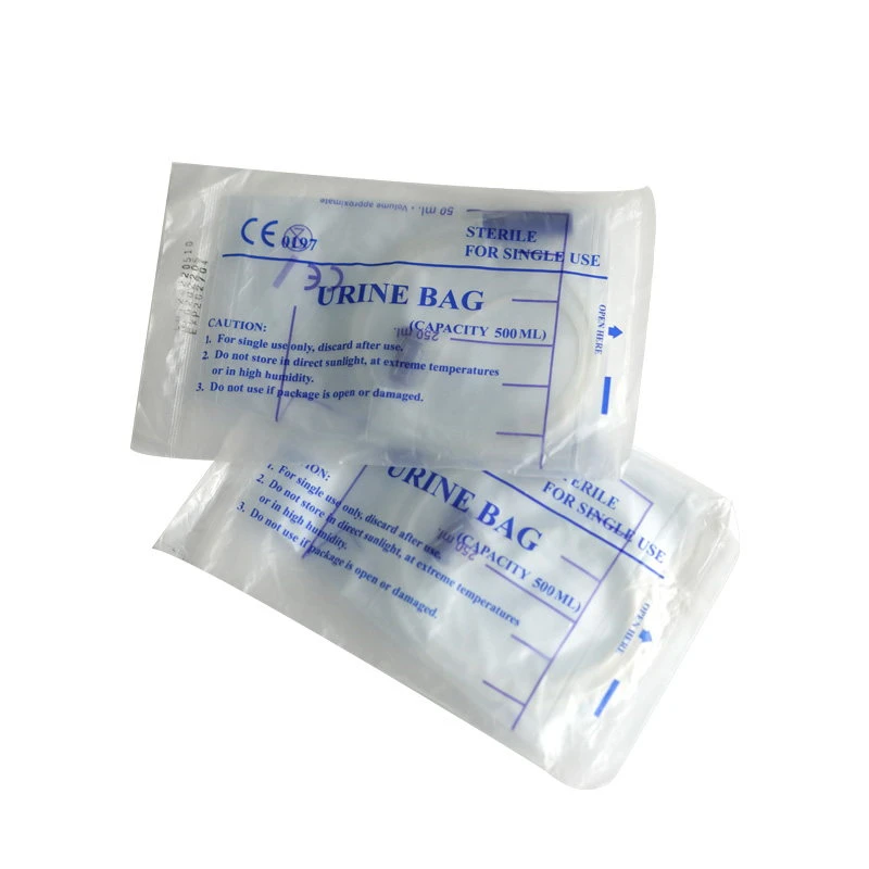 Großhandel/Lieferant sterilisierten Urin Collection Bag mit Zug Druckventil Erwachsene Urindrainage-Sammelbeutel 2000ml