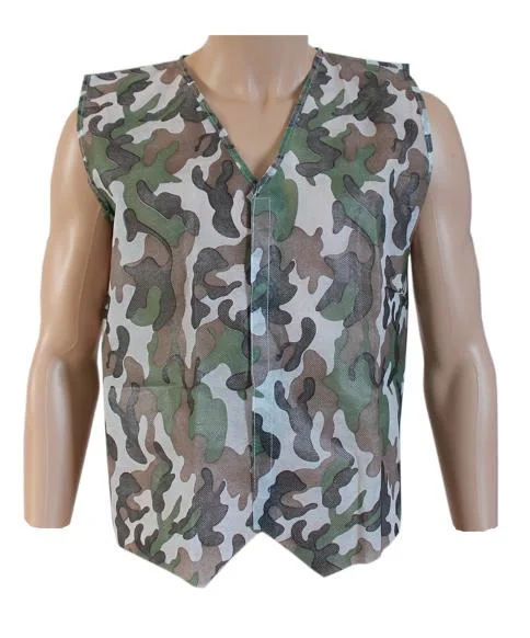 Nonwoven Disposable Camouflage Uniform