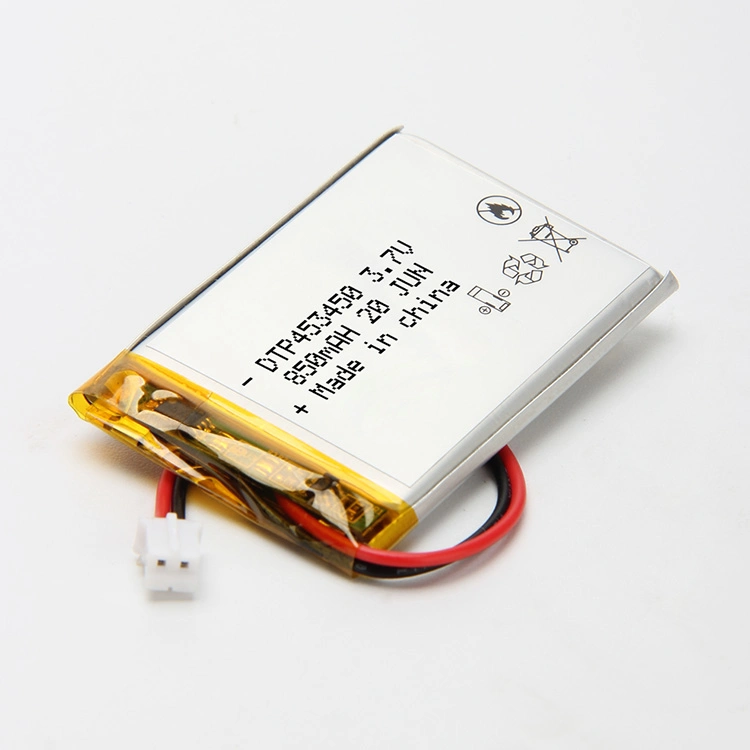 Dtp Popular Model 453450 3.7V 850mAh Rechargeable Lipo Batteries