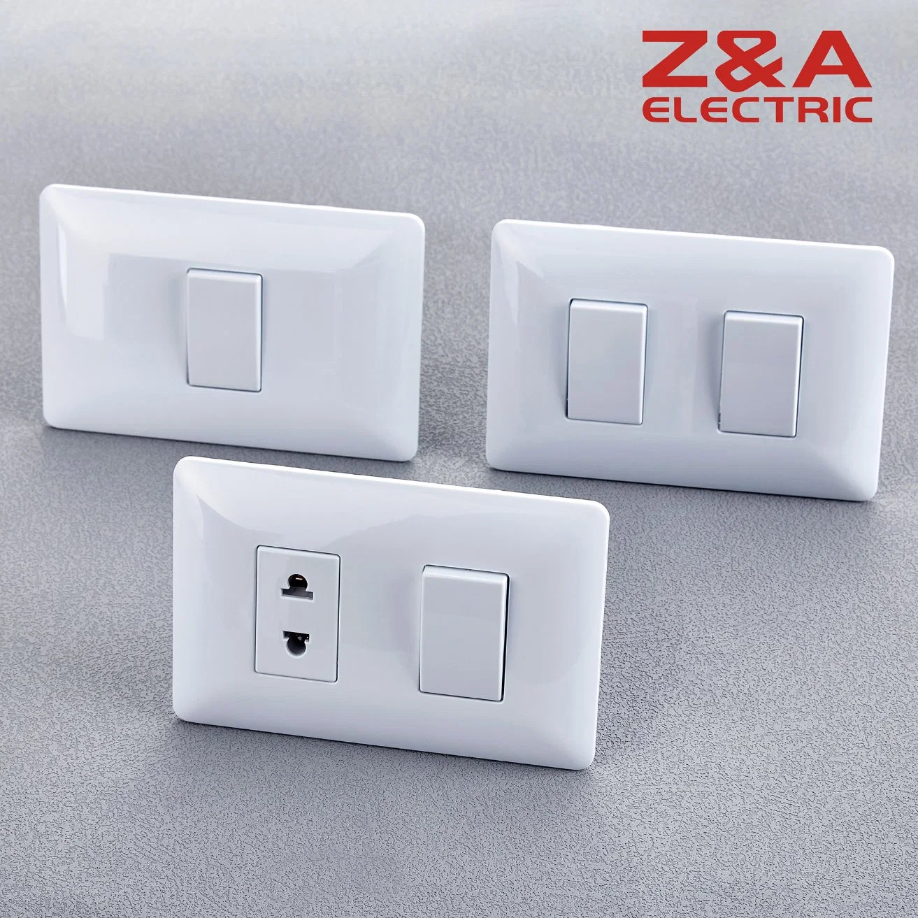 Am Seires Push Button Light Switch Wholesale/Supplier Factory Supply High quality/High cost performance  Electrical 10A 250V Us Light Wall Switch