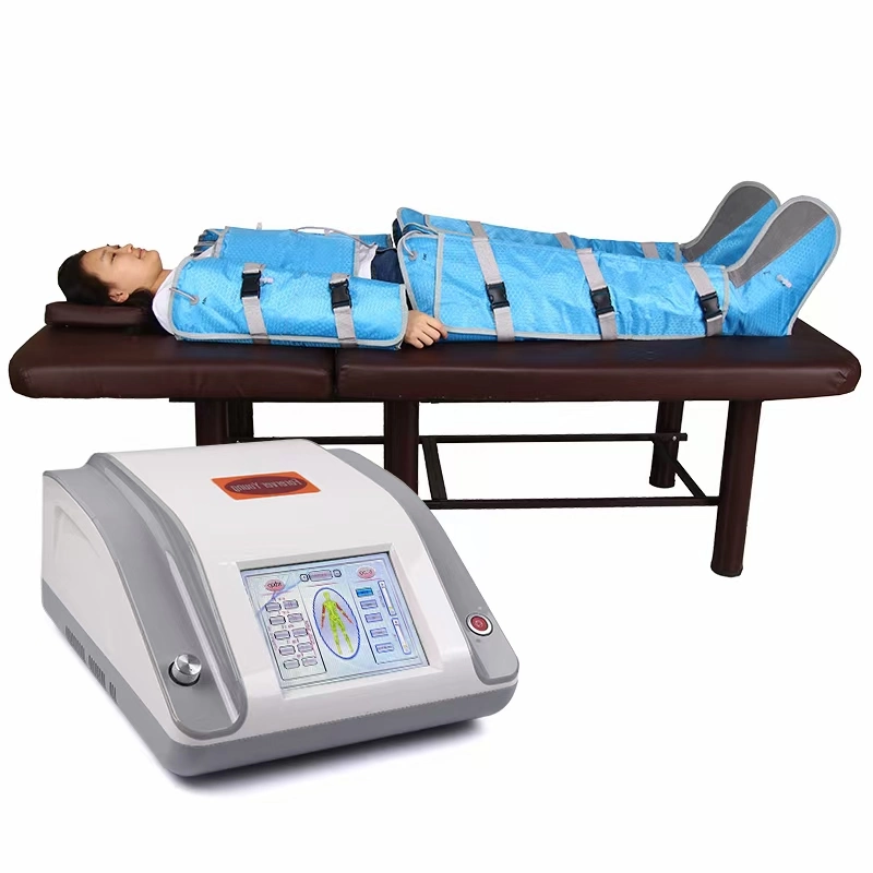 Lymphatic Drainage Far Infrared Air Pressure Pressotherapie Machine with Heating Detox Body