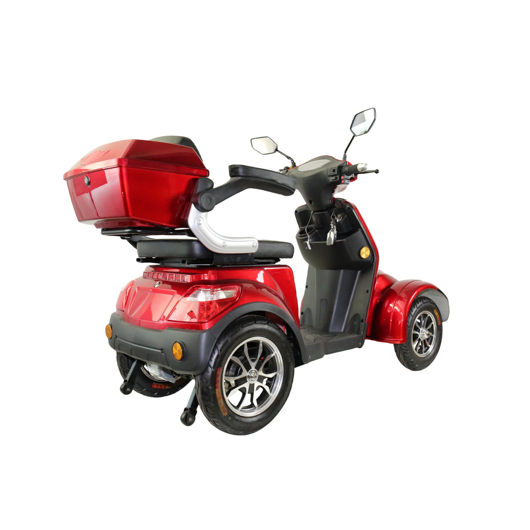 4 Wheel Affordable Folding Handicap Mobility off Road 8inch Electric Scooter