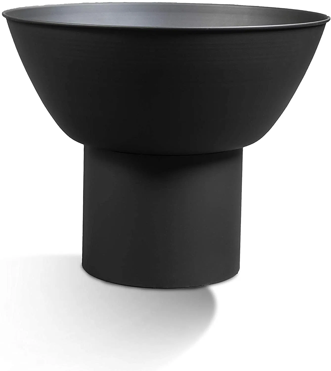 Schwarz beschichtete Oberfläche Feuerstelle Deep Fire Bowl für Camping