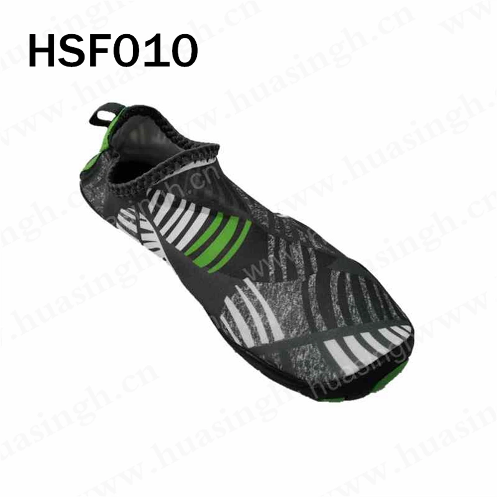 Zh, Quality Anti-Slip Jacquard Snorkeling Water Shoes for Unisex Barefoot Upstream Swimming Shoes Wholesale/Supplier Hsf009