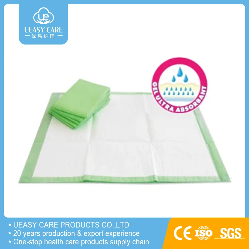OEM CE FDA ISO9001 Einweg hoch absorbierenden medizinischen Unterlage Krankenhaus Pflegebett Für Erwachsene Lady Care Unterbett Baby Care Pad Wickelauflage Quick Absorbent Pad