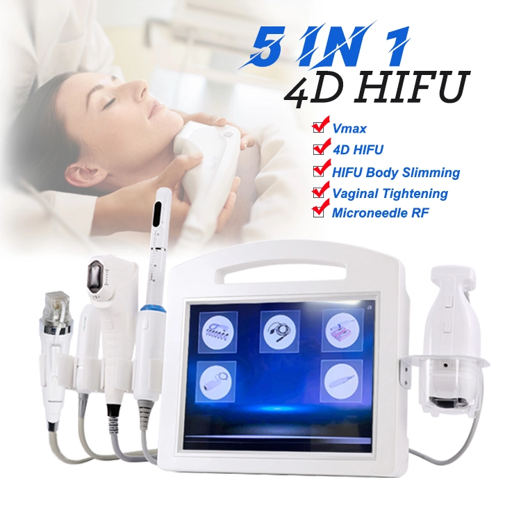 2022 Neueste 7D Hifuv max HIFU 4D HIFU HF-Ultraschall Magische Anti-Aging Augen/Hals/Körper Faltenentfernung Ästhetische Medizin