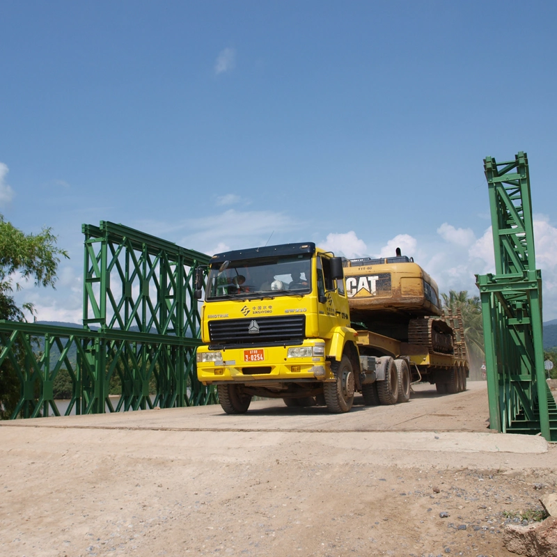 Puente Peatonal de acero utilizado puentes Bailey de metal para la venta