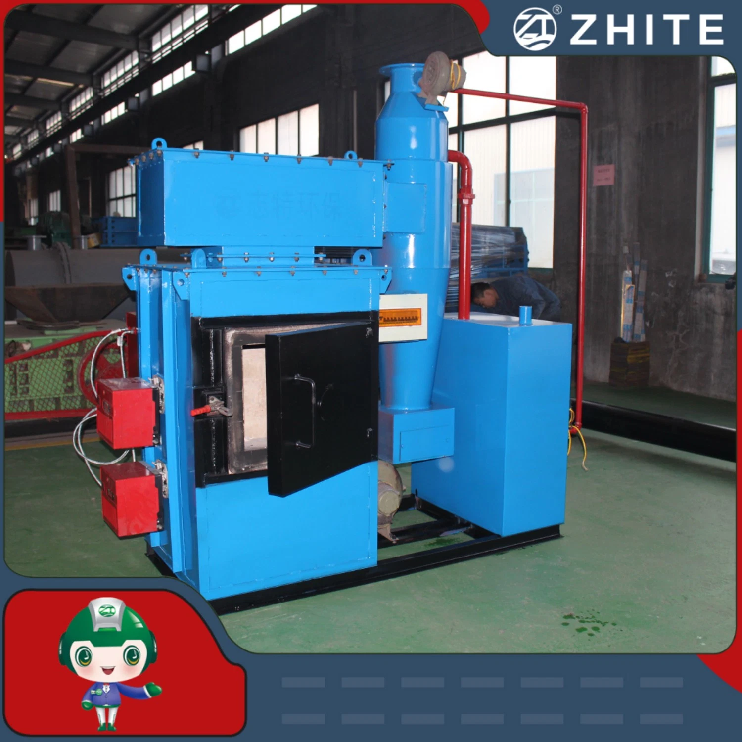 Animal Carcass/Pet/Solid Waste/Medical Hospital Waste Incinerator