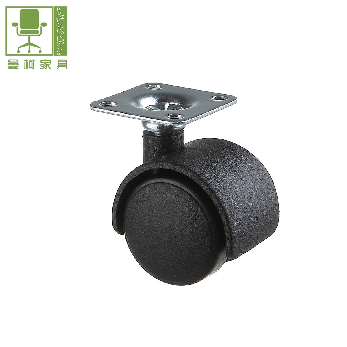 High quality/High cost performance  Swivel Adjustable Plastic Part Caster Wheel with Plates