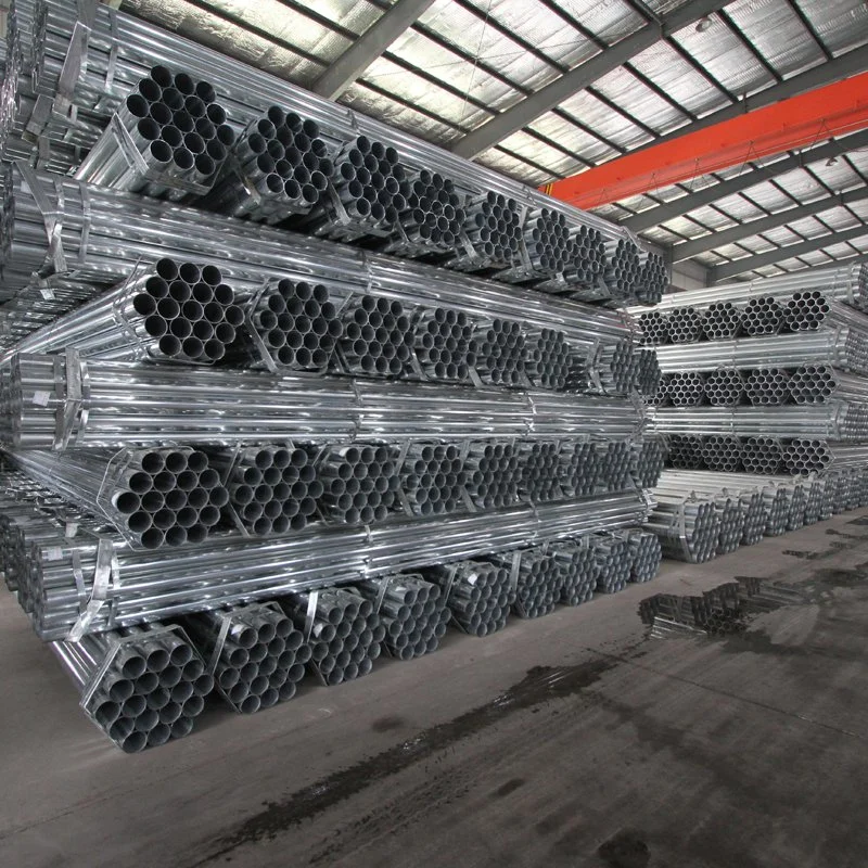 4inch Dn 100 Od114.3 Hot DIP Galvanized Round Steel Pipe