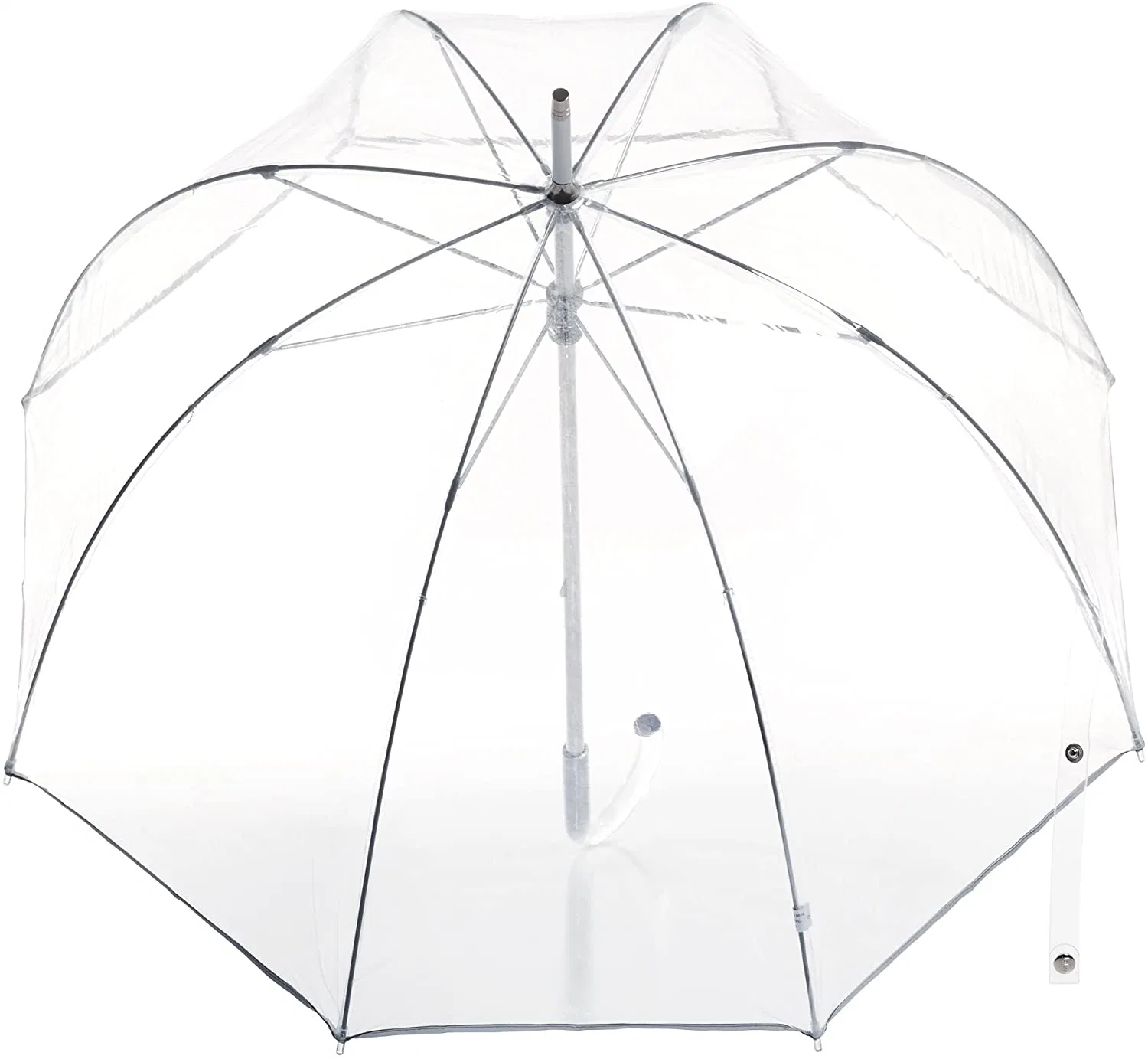 Bubble Umbrella with Windproof Dome -All Transparent Umbrella for Adults- - Birdcage Bubble See Through