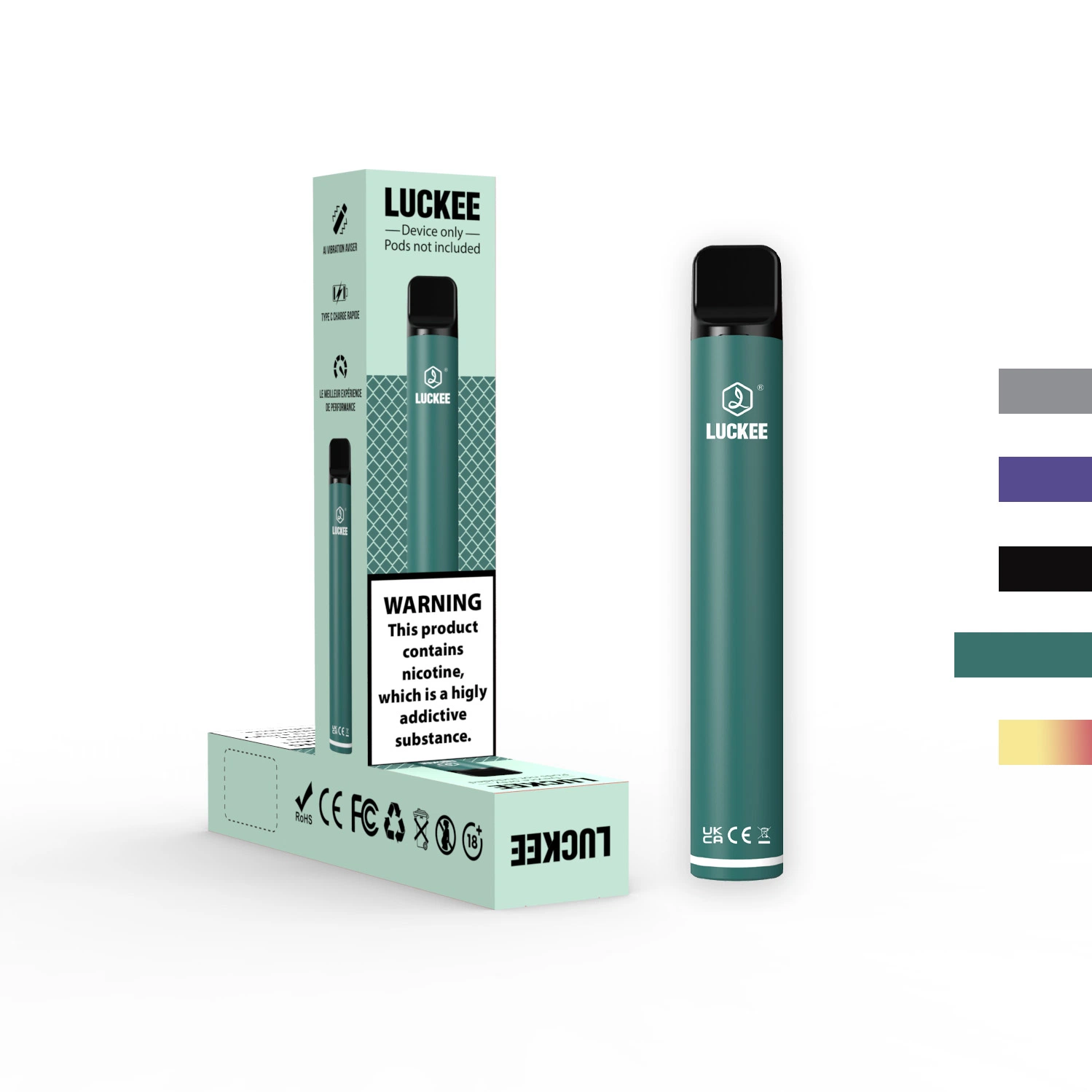 OEM E-Cigarette Disposable Vape Pod Puff Big Battery