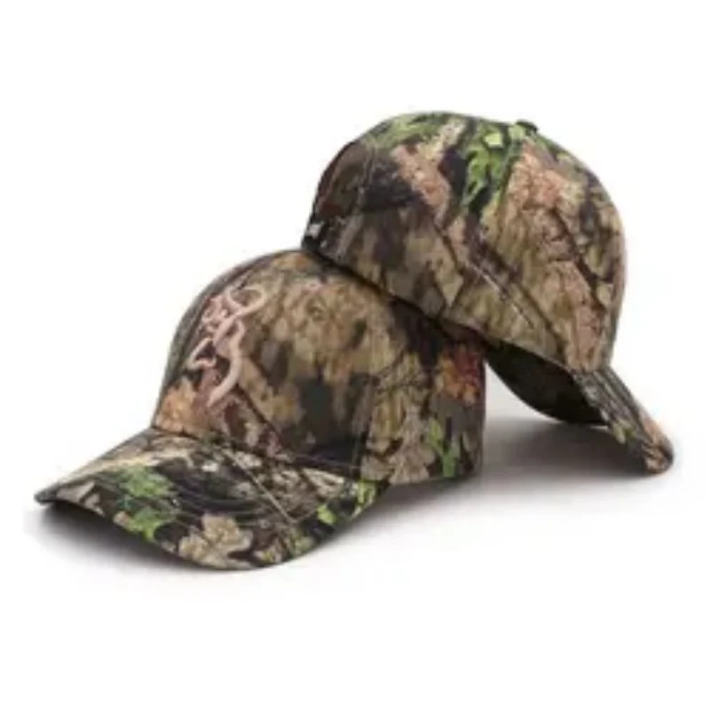 Camouflage Hat Novo Camo Boné Tampas de pesca homens Piscina caça selva de camuflagem Chapéus Bionic Camouflage