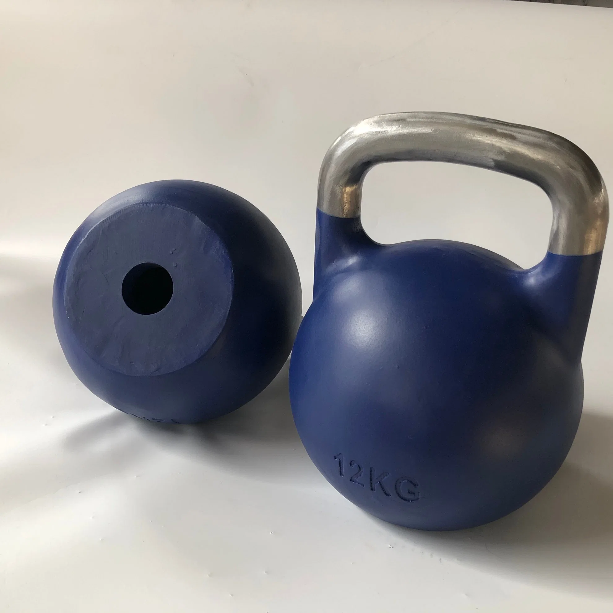 Logotipo personalizado el ejercicio de la competencia Kettlebell hueco de acero