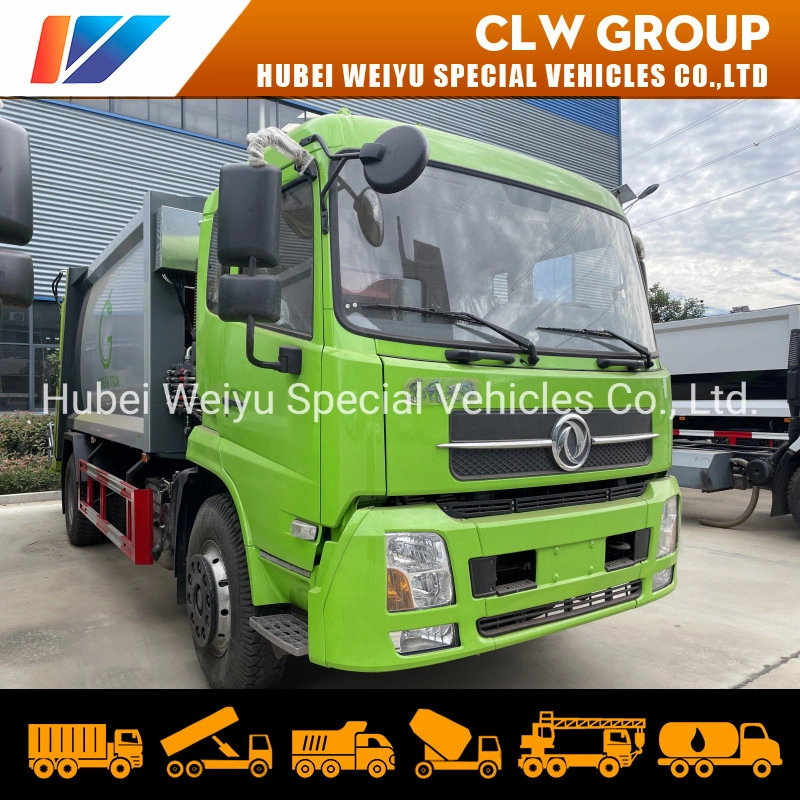 Dongfeng 4X2 6 Räder 190HP 12cbm 12m3 Kompression Müll LKW Zum Verkauf