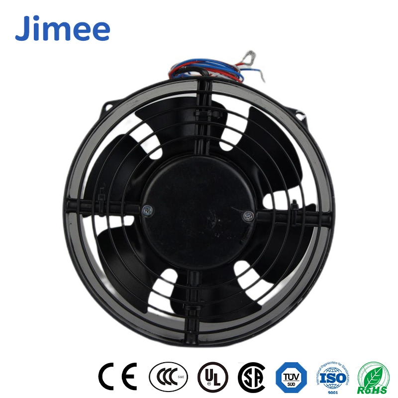 Jimee Motor ODM Customized Air Intake Blower China Low-Pressure Inline Centrifugal Duct Fan Manufacturing Jm12038bhl 120*120*38mm AC Axial Blowers