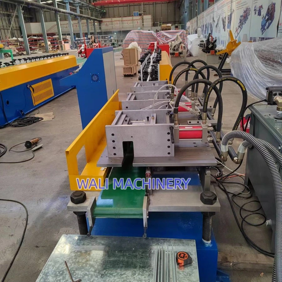 China Suspended Ceiling T Grid T Bar Main Tee Cross Tee Wall Angle System Making Roll Forming Machine