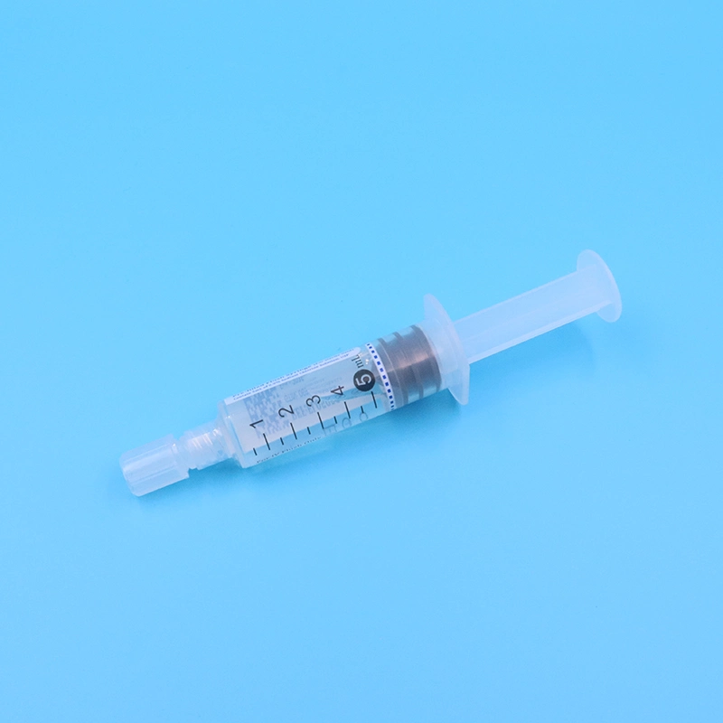 3ml 5ml 10ml Medical Supply Luer Lock Pre-Filled Plastic Syringe for Injection