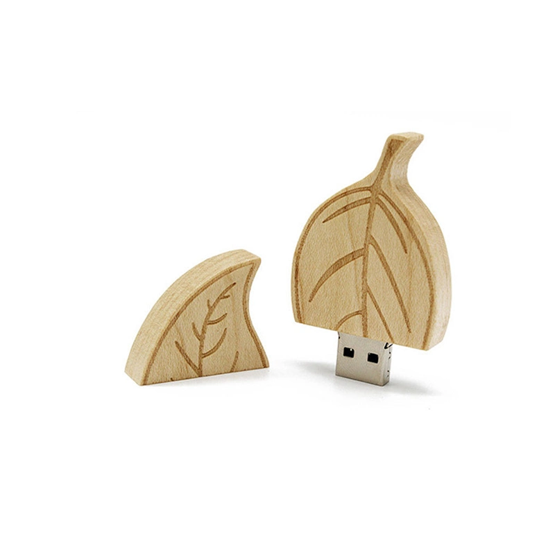 Lecteur Flash USB en bois de stock de clés USB USB pen drive avec logo