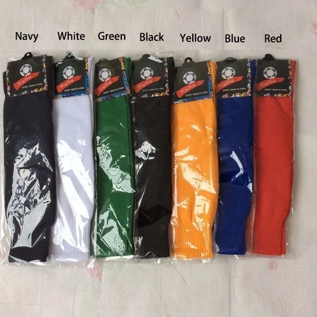 Custom Knee High Anti Slip Football Soccer Sock Candy Colors Compression Sport Socks