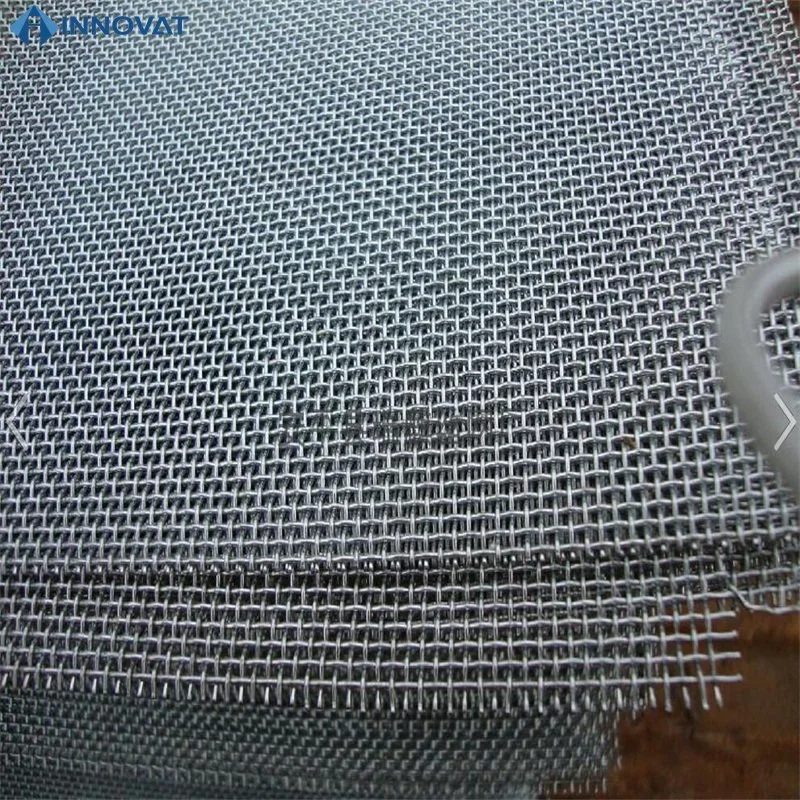 Corrosion Resistant Metal Stainless Steel Crimped Wire Mesh 3mm for Screening Sieve