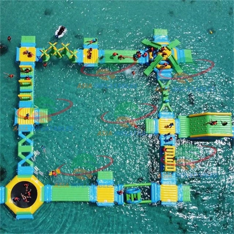 Надувной водный парк, изготовленный на заказ
 надувной плавающий воды играют оборудования
