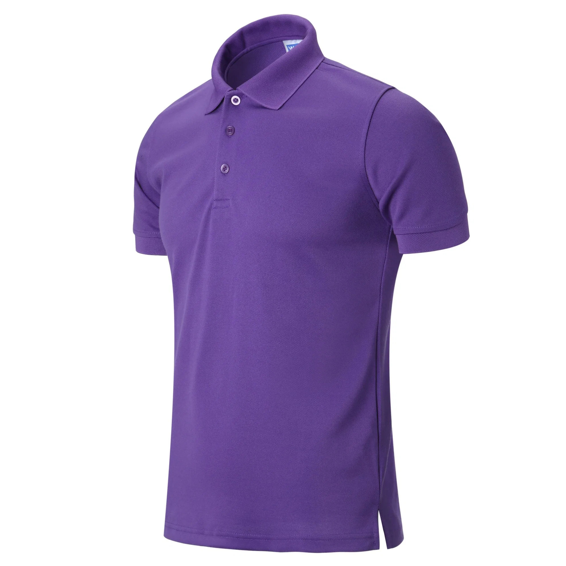 Alta Qualidade Polo T-shirt algodão bordadas Mens Golf manga curta camisa Polo Sport Tshirt com o logotipo personalizado