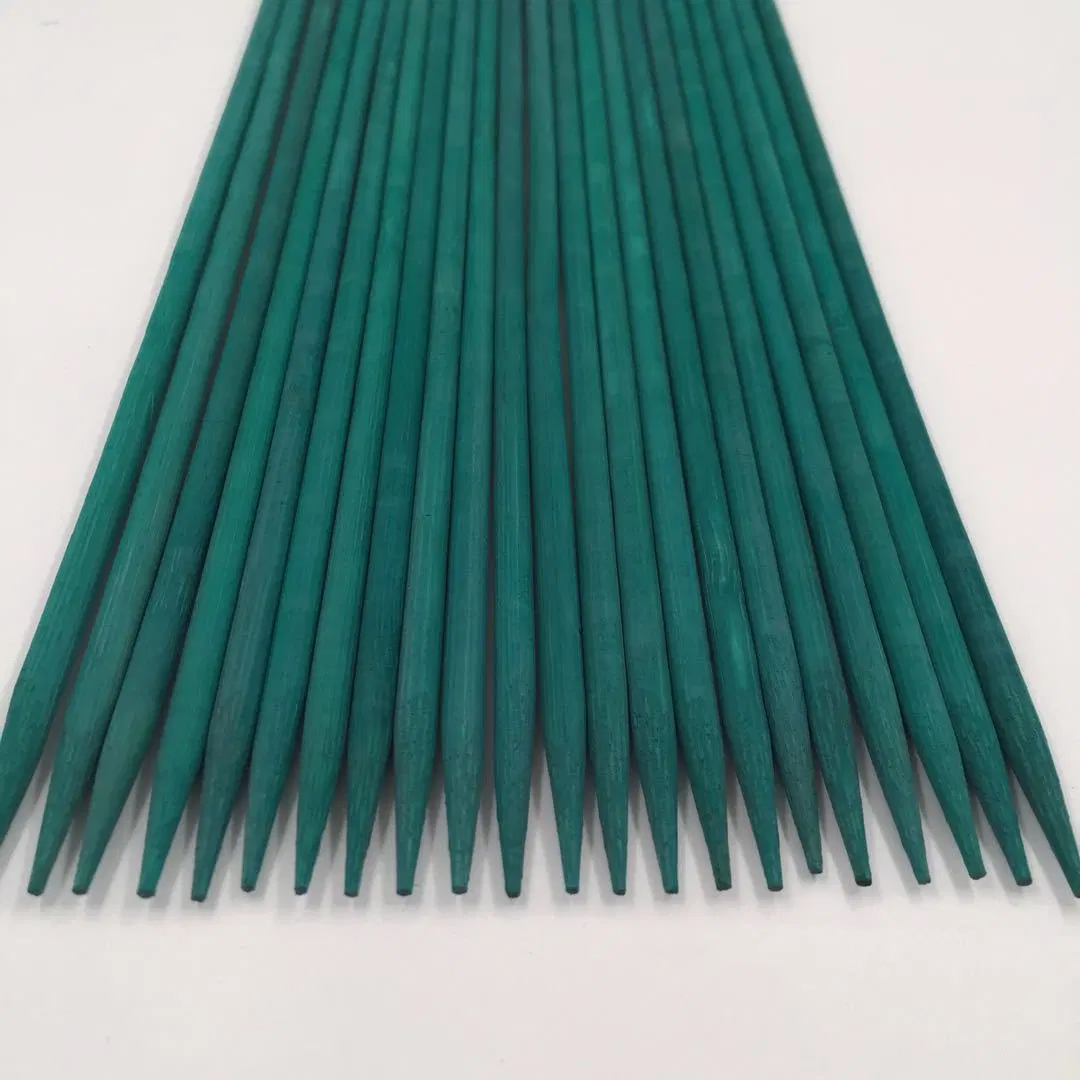 Цветной Bamboo Skewer Support Plant / Dye Bamboo Stick / Цветочный цветок Рукоять/