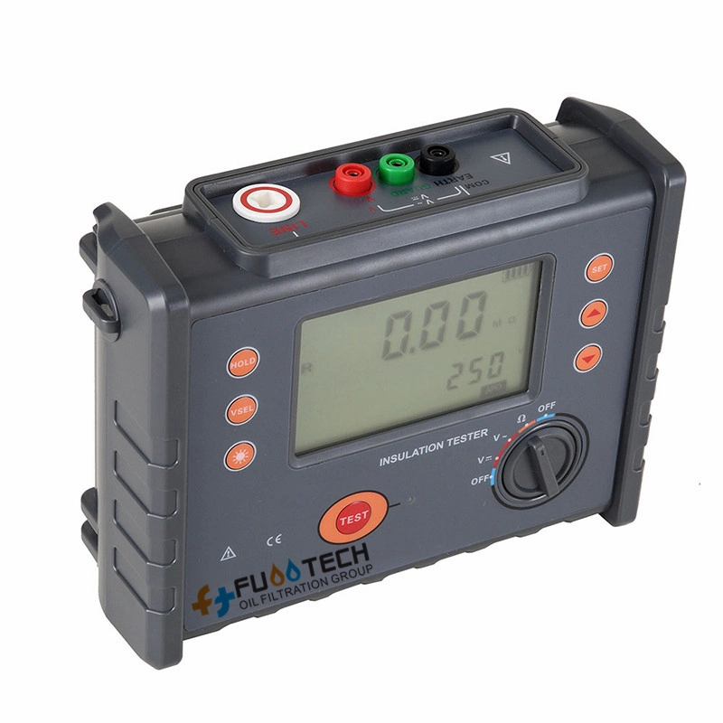 Fuootech Model Model Dmg2672 250V to 5kv Portable Digital Insulation Resistance Tester