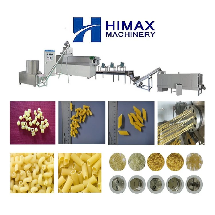 Industrial Macaroni Pasta Machine Pasta Macaroni Machine Making Line Commercial Pasta Macaroni Extruder Processing Line