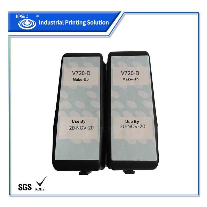 Videojet Original V4201-D 750ml Black Ink Cartridge for 1580 Cij Printer V7201-D