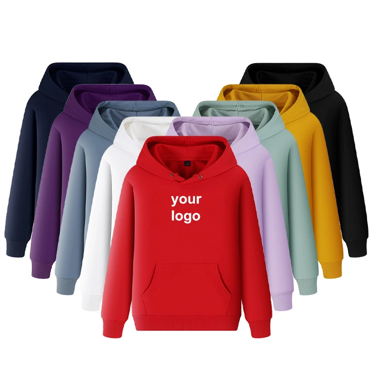 400GSM Factory Drop Ship Trendy Custom Print Personalized Casual Pullover Hoodie Custom Men's Hoodies