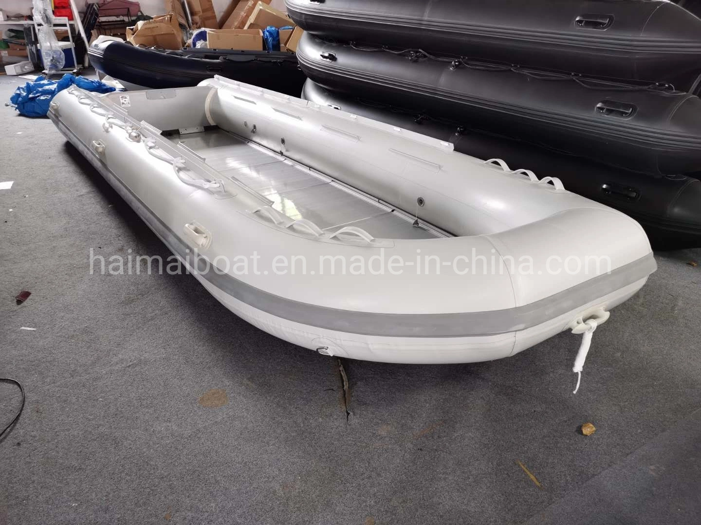 Fabricant de bateaux de la Chine 19,6 ft 6M Produit de sports nautiques Hypalon Inflatable la ligne de Bateau Bateau de pêche Bateau de sauvetage maritime offre bateau Panga Bateau Bateau de patrouille avec la CE