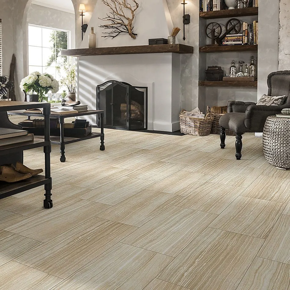 Original Factory Rigid Core Limed Oak Water Proof IXPE EVA Cork Eir Rigid Fishbone Click Chevron Spc Vinyl Flooring