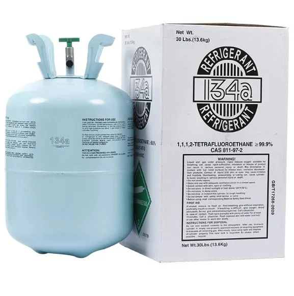Factory Supply Air Condition 99.9% Purity 13.6 Kg 134A Refrigerant Gas R134A