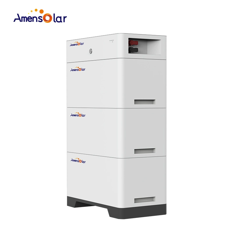 Amensoalr Energy Storage 30kwh 20kwh 10kwh Lithium Battery Stacked Battery Solar Energy Storage Low Voltage Battery