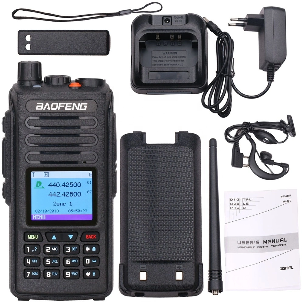 Baofeng 1702 Long Range 2 Way Radio 5W DMR Digital Tragbarer Transceiver Dm-1702