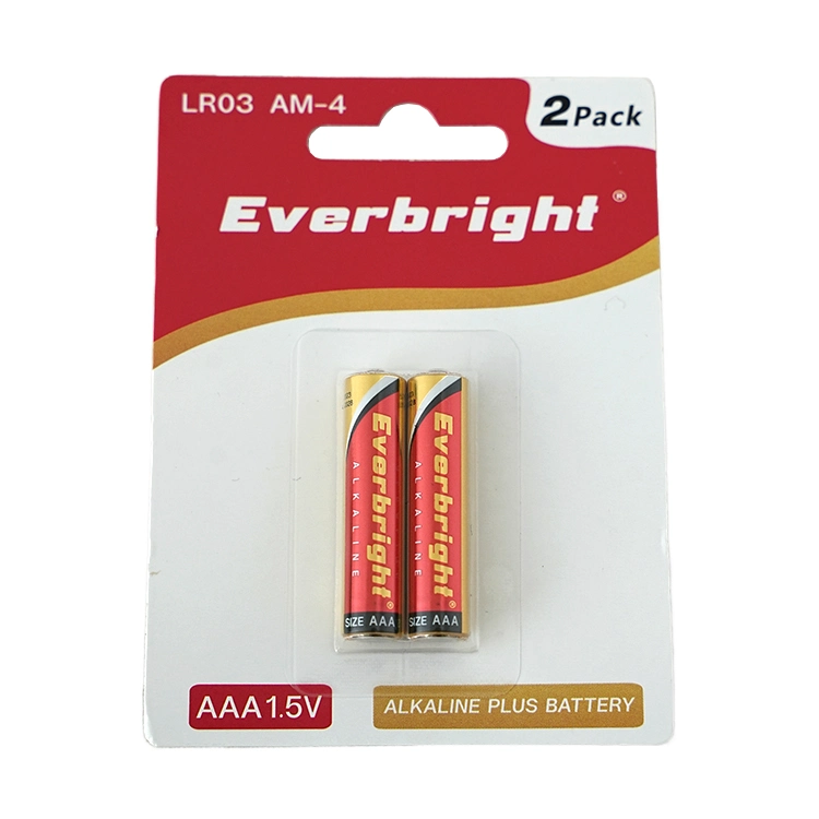 High Quality Lr03 Am4 AAA Battery for Remote Controls / Toys / Radios