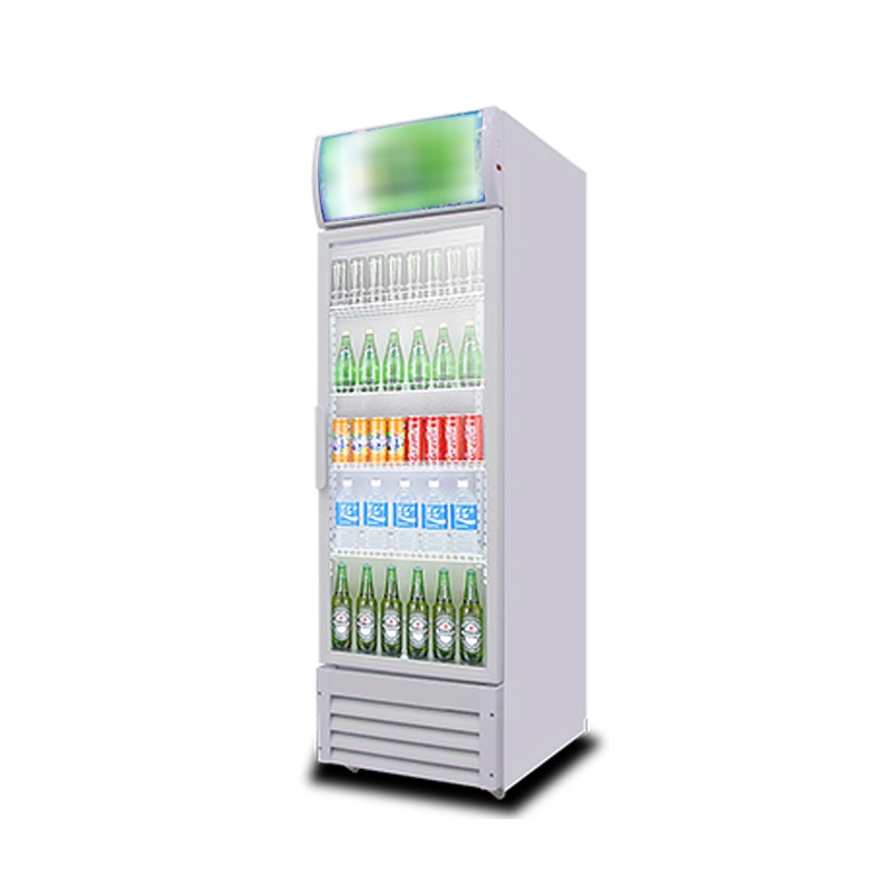 Display Refrigerator Upright Bar Cooler Popular Use Beverage Showcase