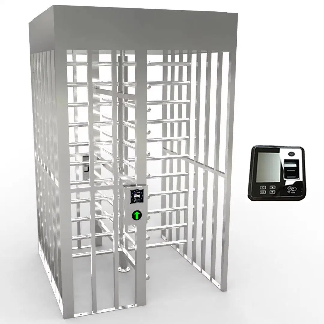 Access Control Automatic IC ID Card RFID Reader Full Height Barrier Turnstile