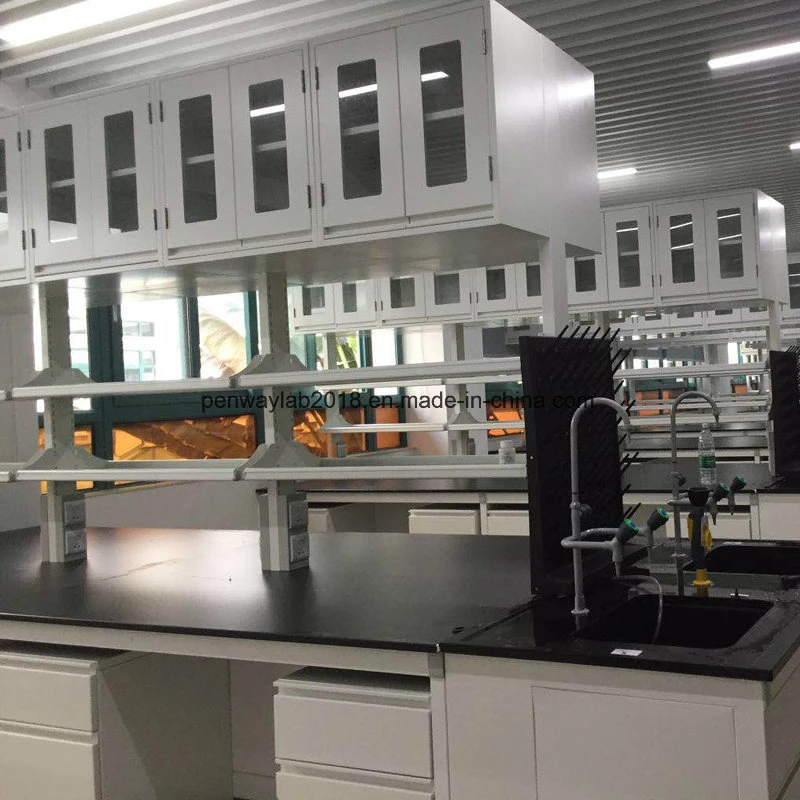 Equipamento de química mobiliário de bancada de laboratório de aço suprimentos