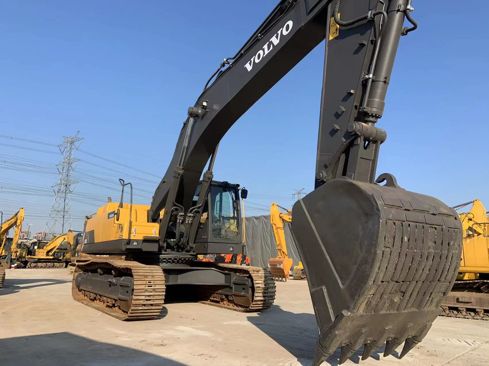 Utilisé Volvo ec480DL EXCAVATEUR VOLVO EXCAVATEUR utilisés pour la vente