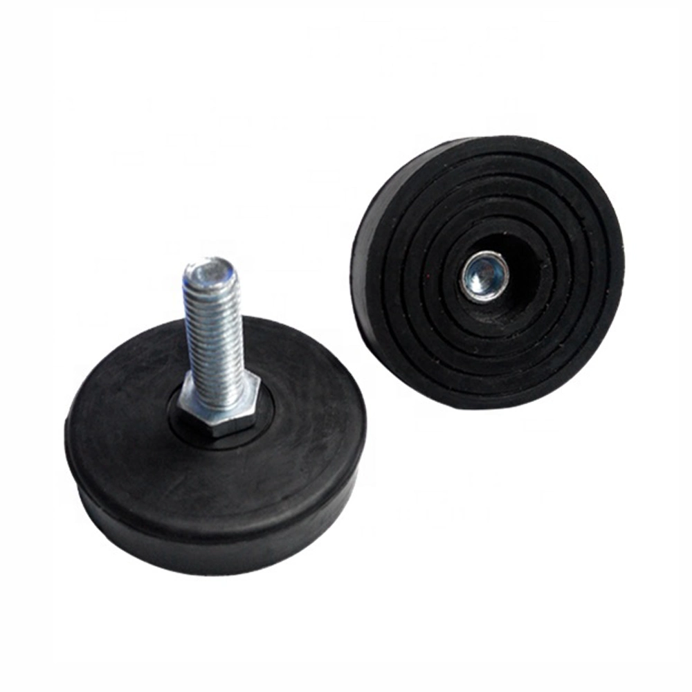 Custom Non-Standard Furniture Chair End Tips Rubber Bumper Rubber Feet with Screw Insert