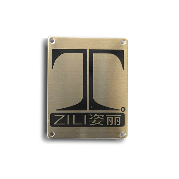 Original Factory Wholesale/Supplier Customized Electroplated Etching Copper Brass/Bronze/Golden/Nickel/Chrome License Number Plate