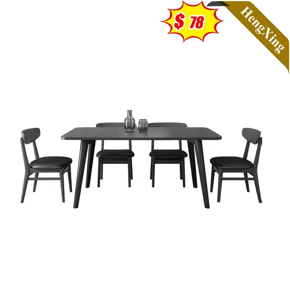 Moderna última Design à prova de água Home Dining Furniture Madeira Dining Table Definir